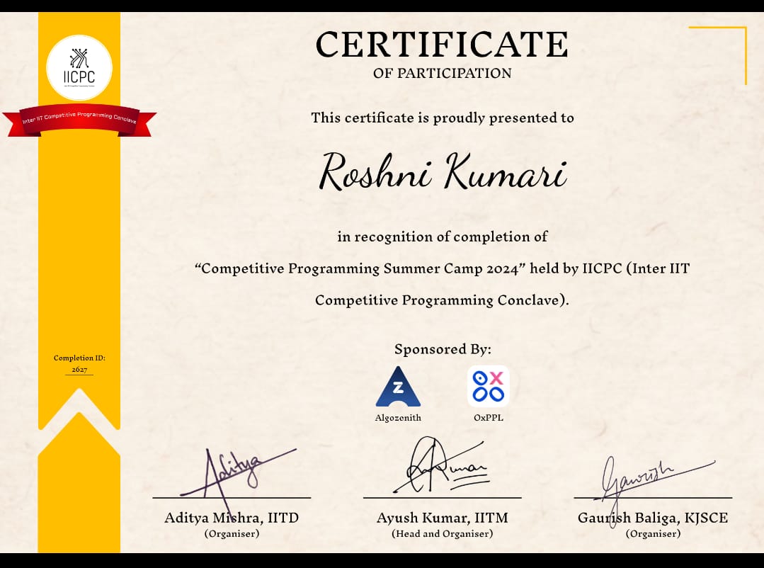 Example Certificate 2